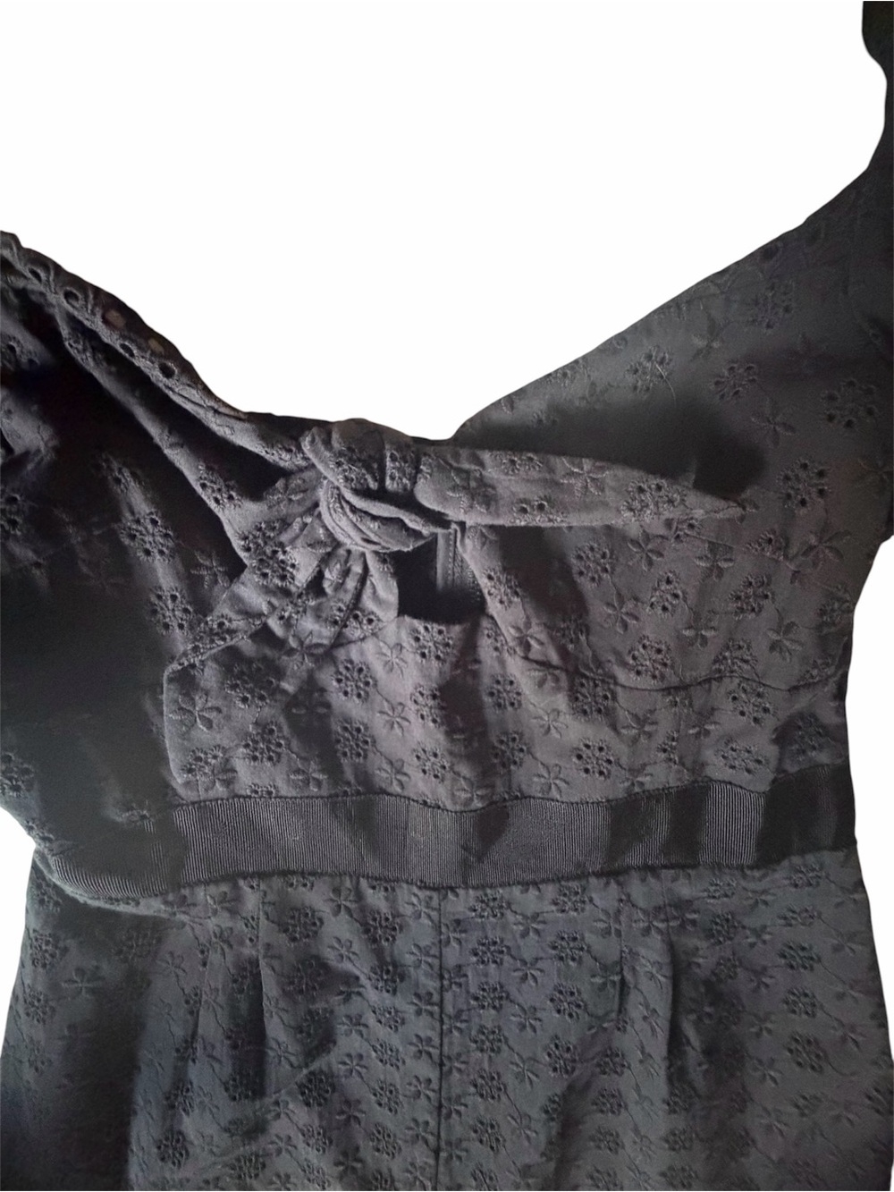 Alice McCall Black Puff-Sleeve Jumpsuit with Fitted Waist - Picture 2 of 7